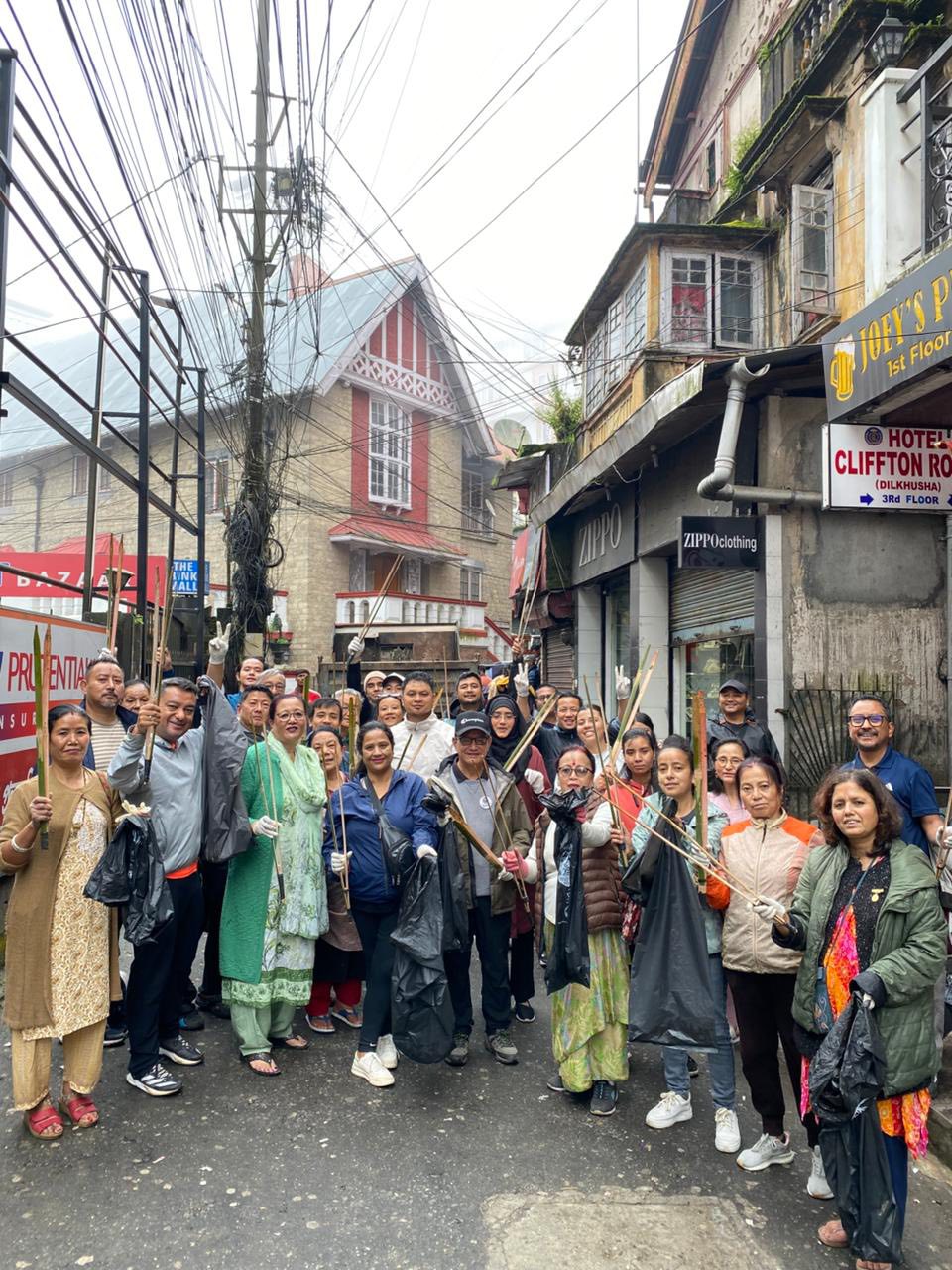 People Participating in Environmental Event