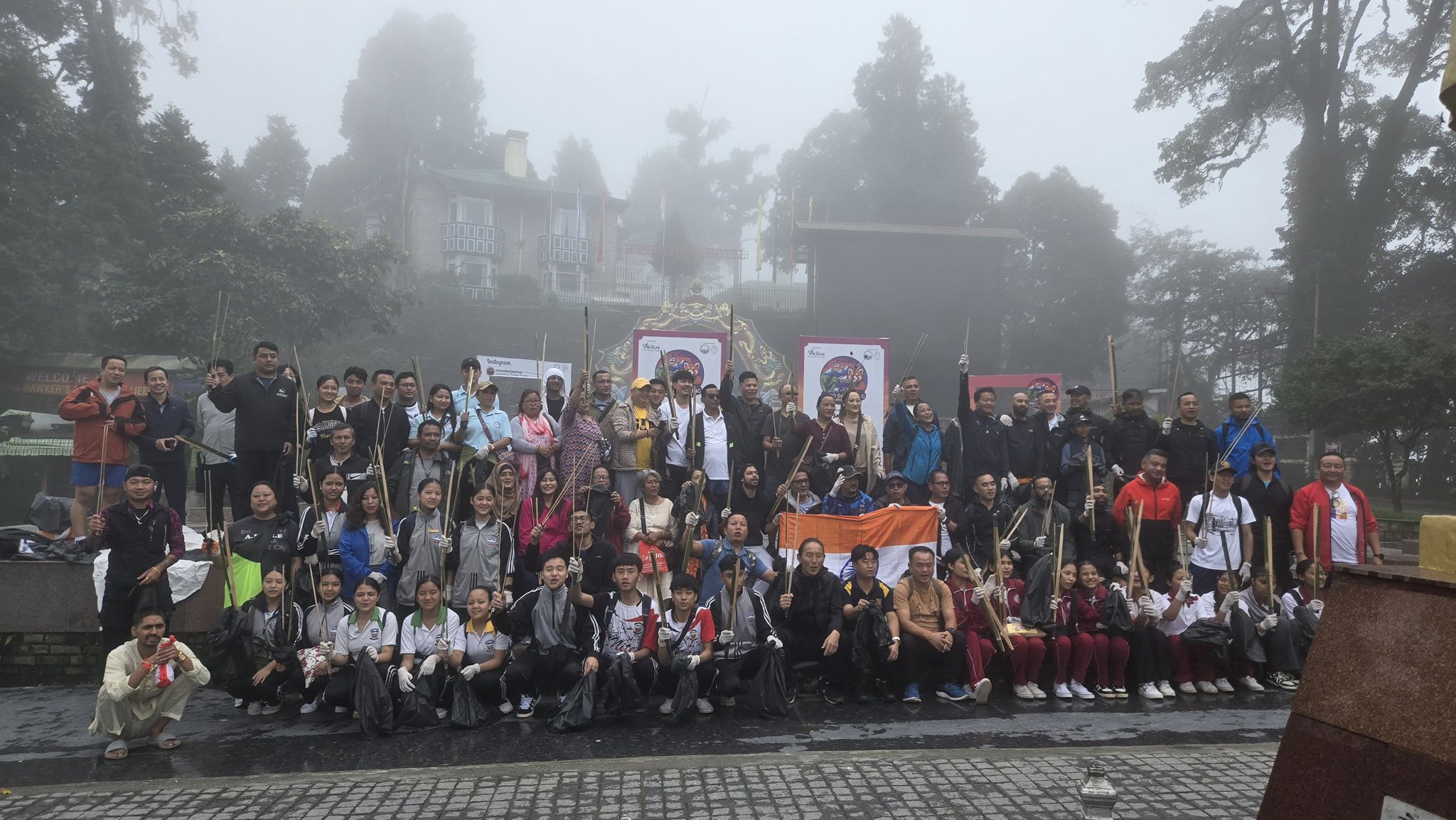 People Participating in Environmental Event
