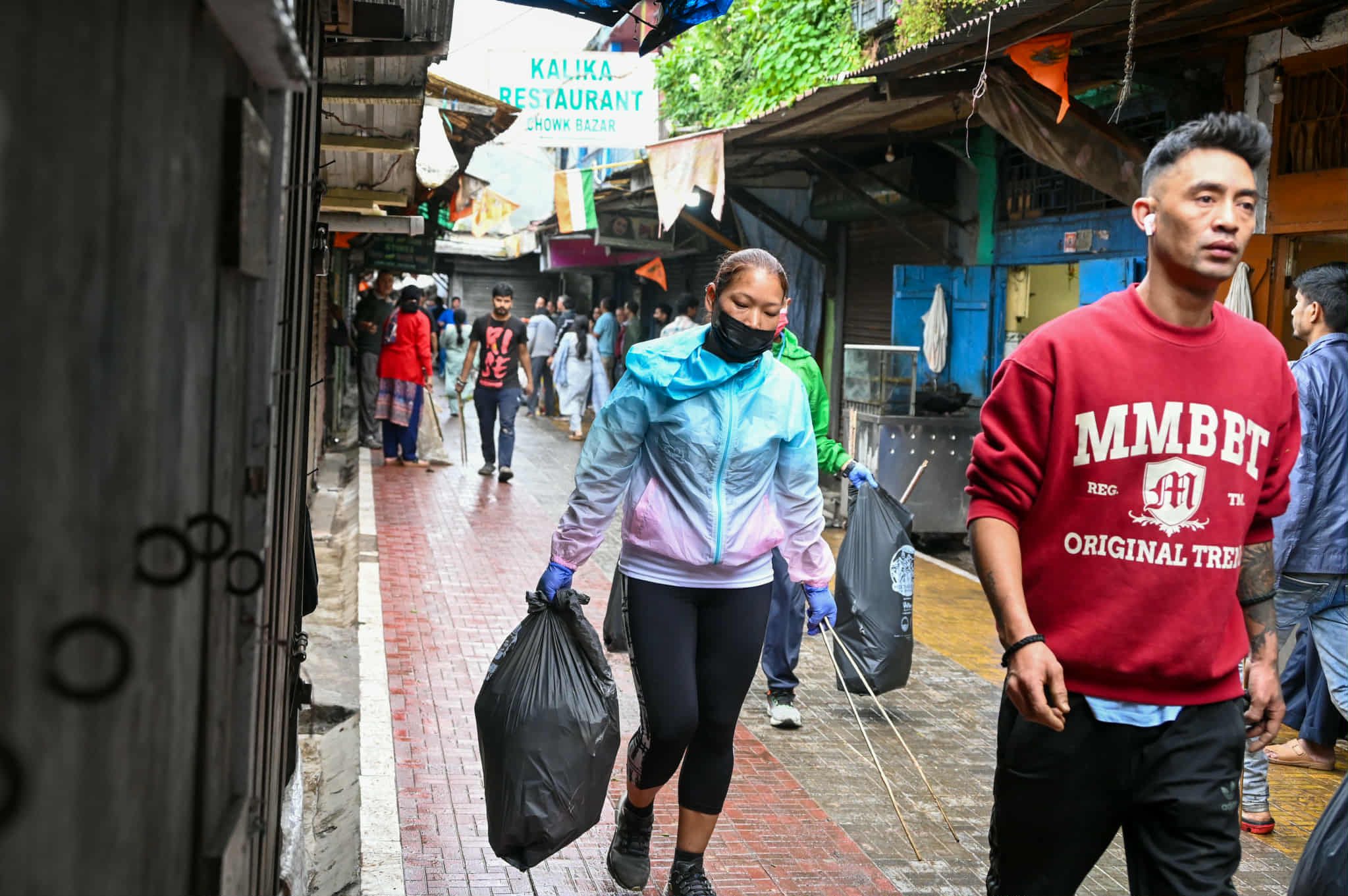 People Participating in Environmental Event